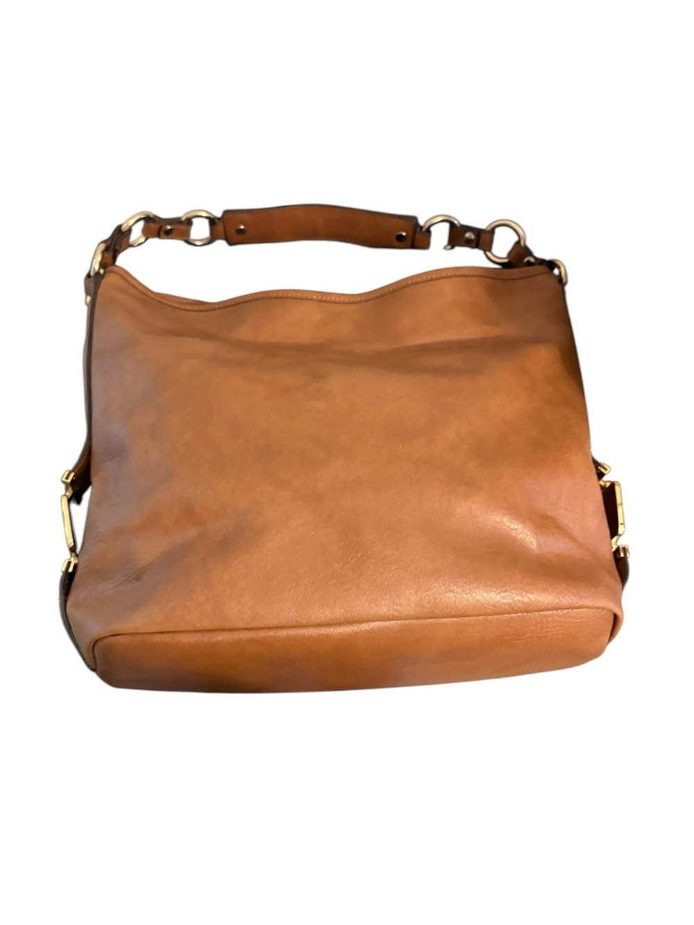 Dana Buchman Vintage Y2K Caramel Slouchy Hobo Shoulder Bag ✨ - Picture 4 of 8